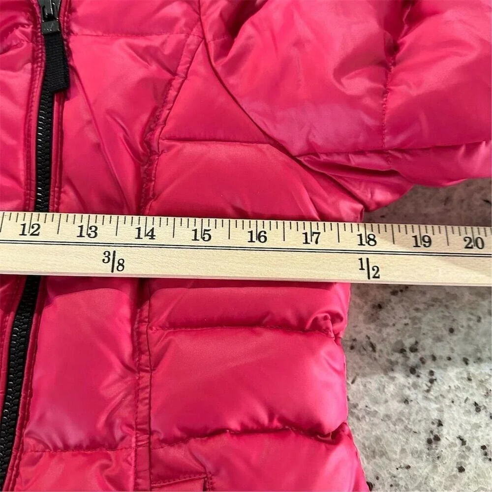 Andrew Marc Girls Pink Down Puffer Jacket XL‎ Winter Casual